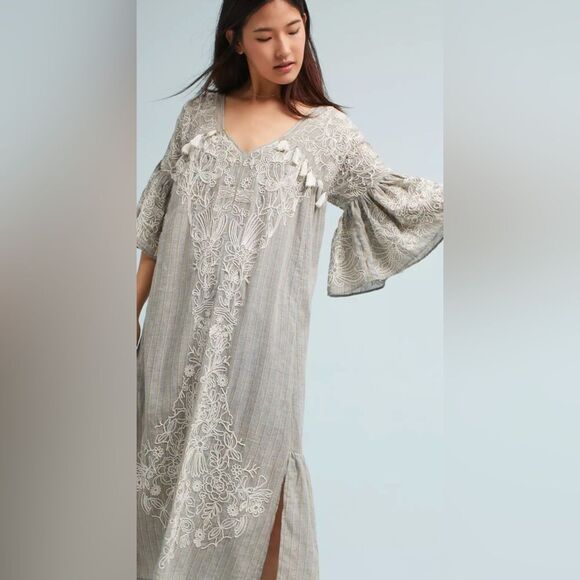 Maeve|Anthropologie Tisdale Embroiled Dress. - Picture 3 of 8